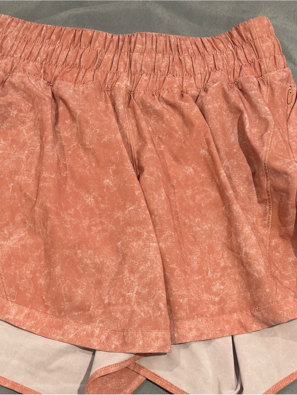 lululemon athletica Orange Athletic Shorts